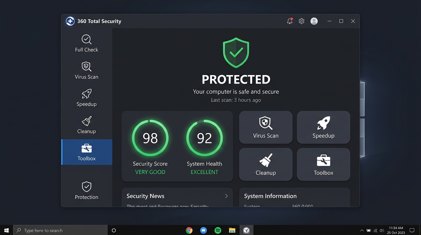CPU usage comparison graph showing lightweight antivirus versus heavyweight antivirus during gaming session
