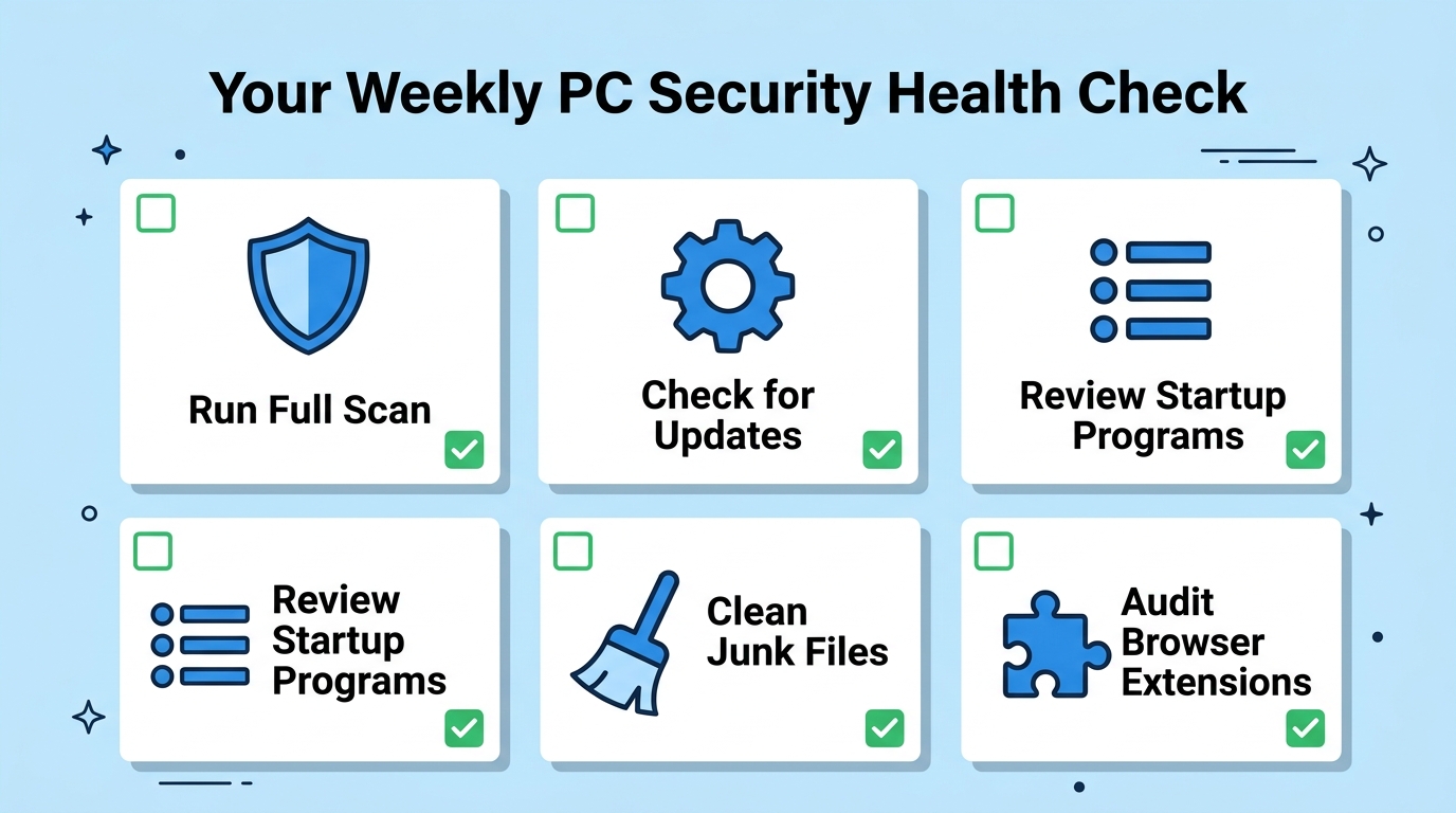 360 Total Security multi-engine protection layers diagram showing QVM AI engine, 360 Cloud engine, Avira and Bitdefender engines surrounding and protecting a desktop PC